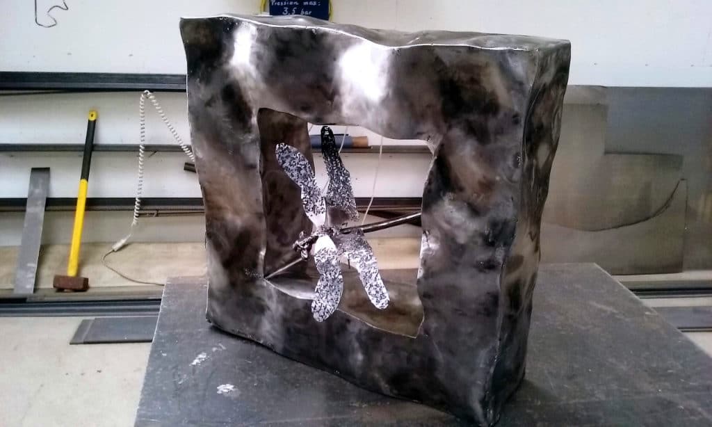 Sculpture Valais – 3e Âge de Fer – Catégorie : Fer – Titre : Libellule – Image à la Une Sculpture Valais - 3e Âge de Fer - Catégorie : Fer - Titre : Libellule - Image à la Une