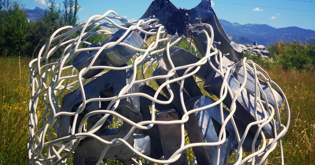 Sculpture Valais 3e Âge de Fer Commissions Filet à commissions