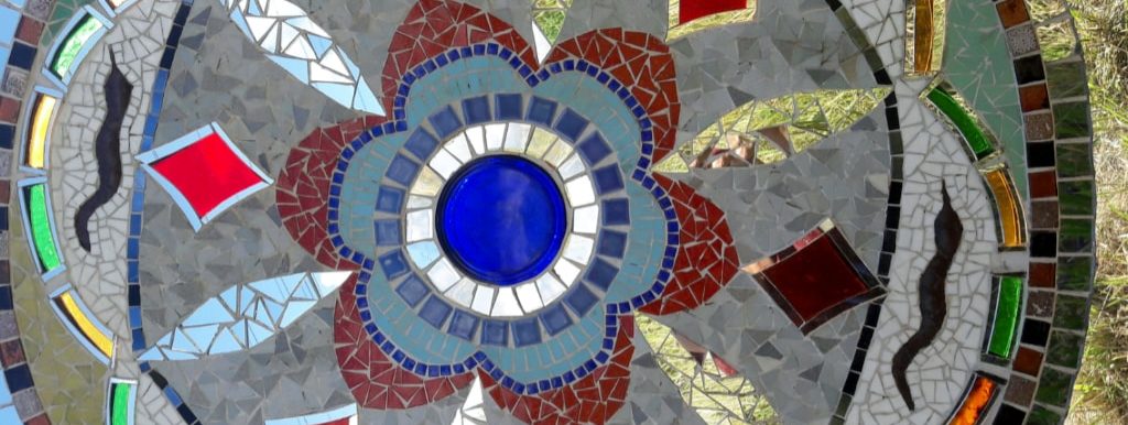 Mandala en mosaïque