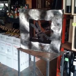 Sculpture Valais - 3e Âge de Fer - Catégorie : Exposition - Titre : La Guérite - Libellule