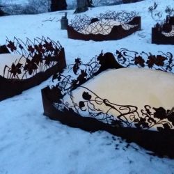 Entourage de lucarnes décorative; découpe au plasma