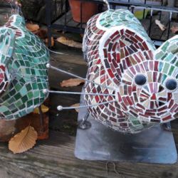 Sculpture Valais Les frangins Chat en vedette