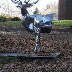 Sculpture Valais 3e Âge de Fer le cerf