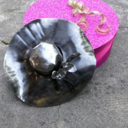 Chapeau difficile à porter