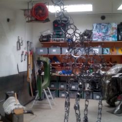 Girafe perdue en Valais