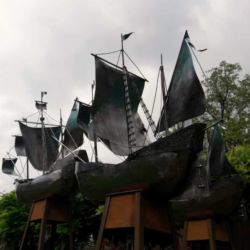 La Santa Maria, la Pinta et la Nina "c'est encore loin l'Amérique?"