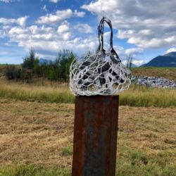 Emplettes: lait, sel et pain Filet à commissions