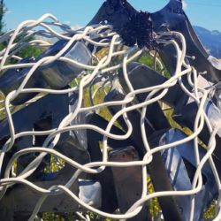 Emplettes: lait, sel et pain Filet à commissions